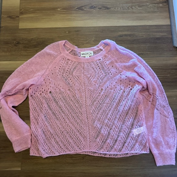 Jackie Sweater in Orchid WILDFOX COUTURE size Medium - Picture 6 of 10